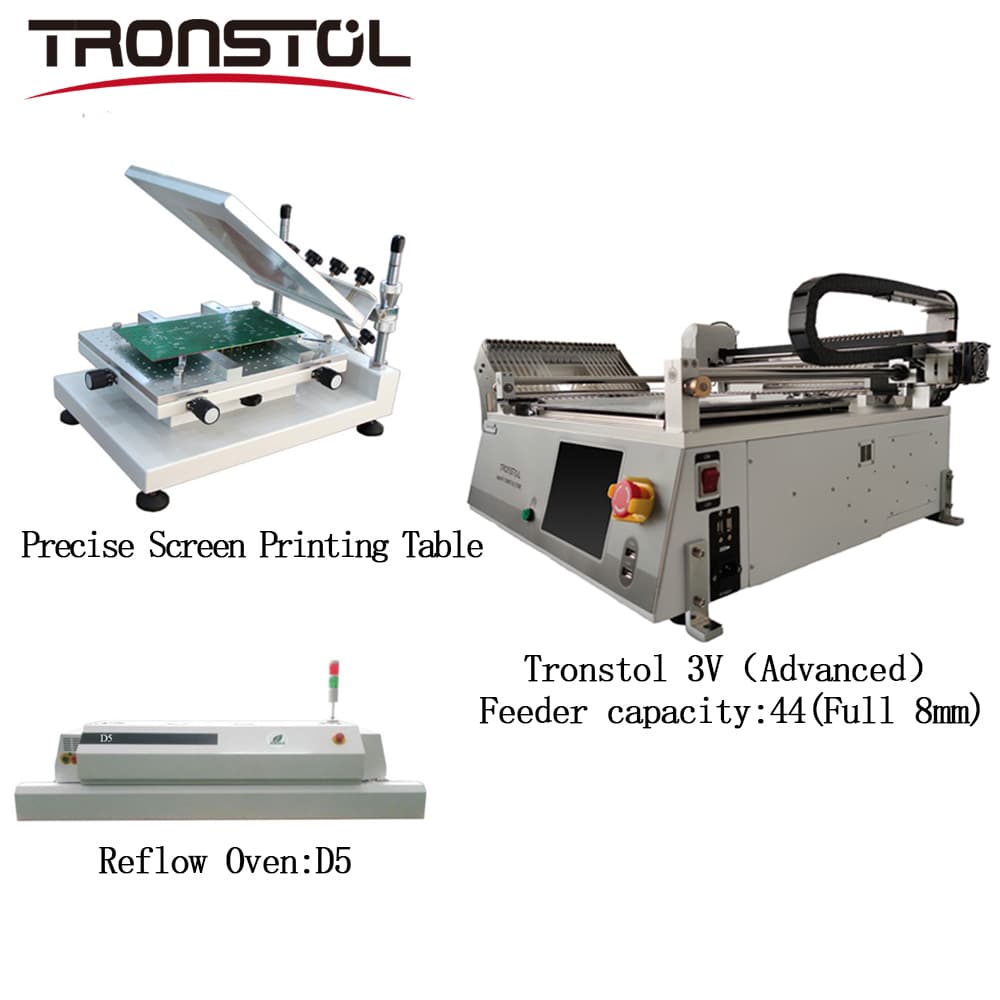 Tronstol 3V (Avançado) Pick and Place Machine Line7