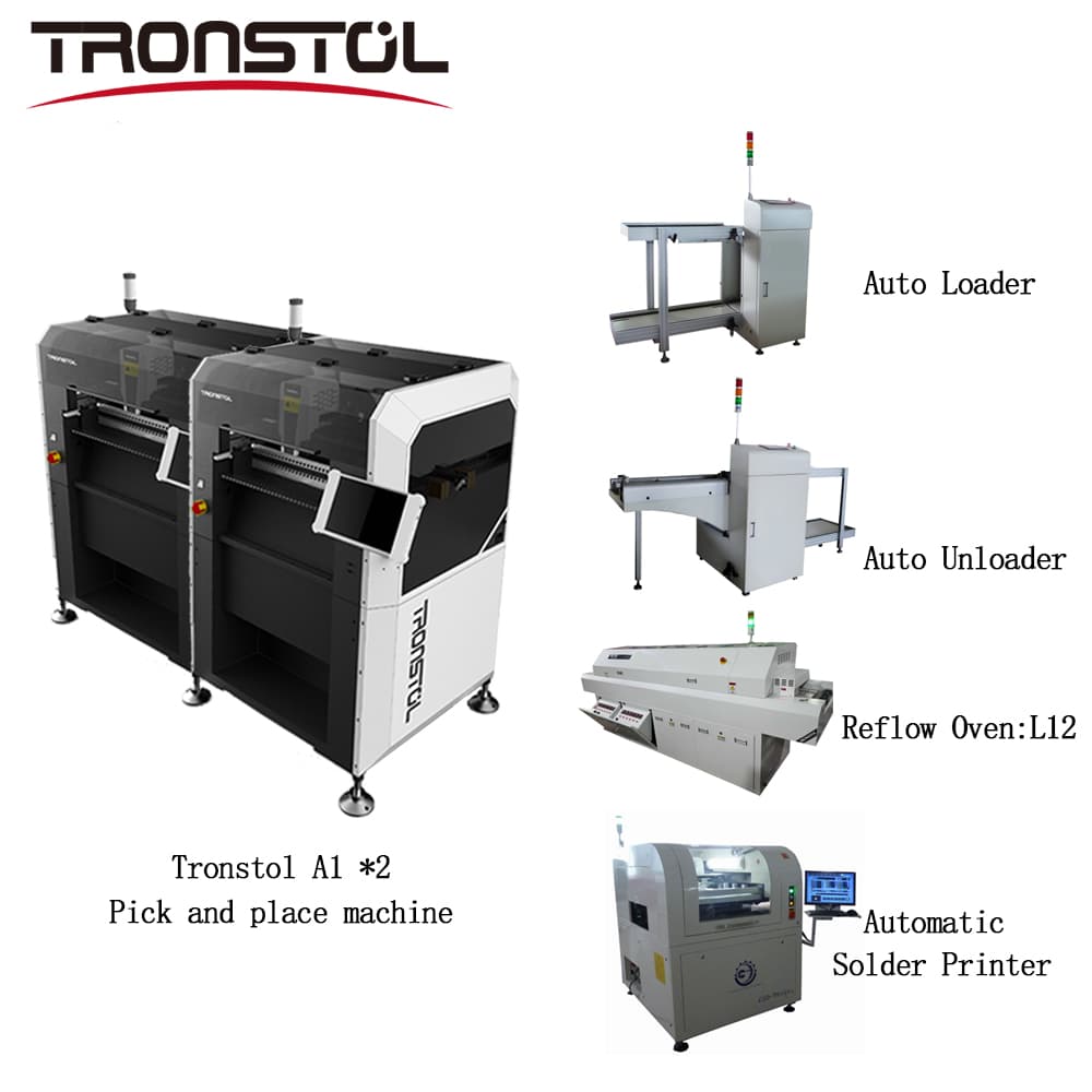 Auto Loader + Tronstol A1 Pick and Place Machine * 2 Line1