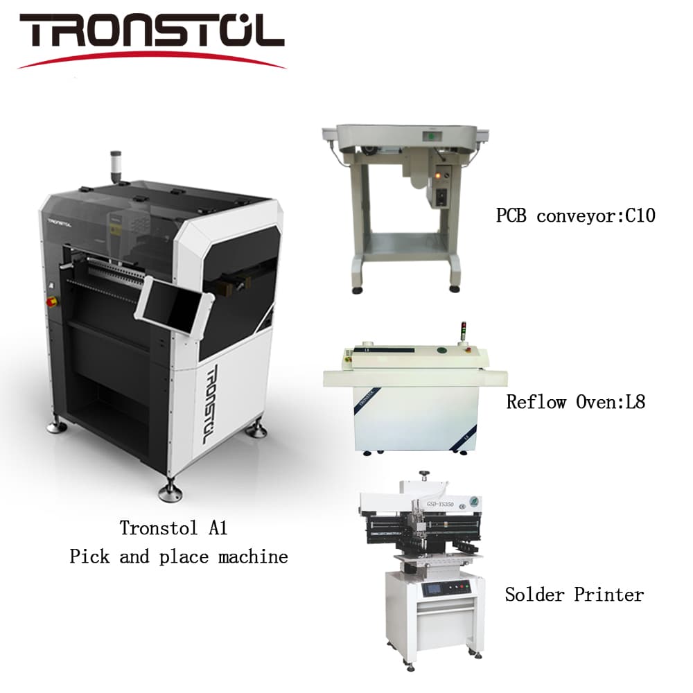 Tronstol A1 Pick and Place Machine Line4