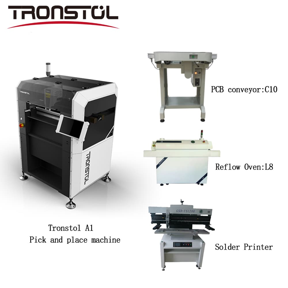 Tronstol A1 Pick and Place Machine Line8