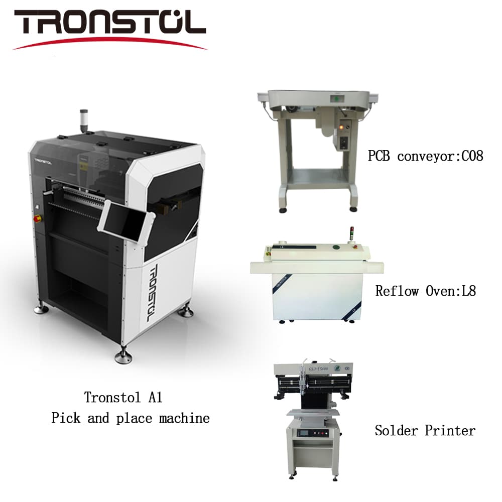 Tronstol A1 Pick and Place Machine Line9
